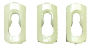 Body-Tite! 45443 Body Side Moulding Clips fits GM-Olds, Buick & Chevrolet - Pack of 3