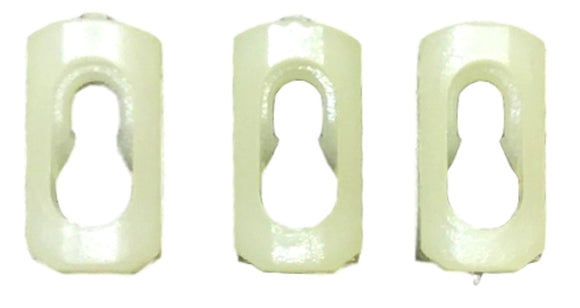 Body-Tite! 45443 Body Side Moulding Clips fits GM-Olds, Buick & Chevrolet - Pack of 3