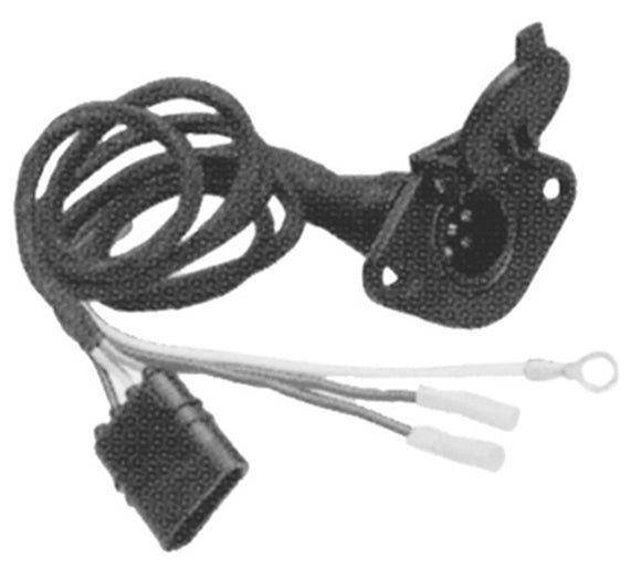 Hopkins 47155 6-Wire Rd Trailer Conn.(Plastic)