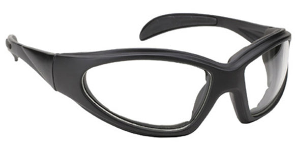 Pacific Coast 4365 Chopper Sunglasses - Black Frame/Clear Lens