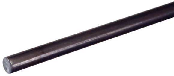 SteelWorks 11630 Weldable Solid Cold-Rolled Steel Rod (3/16