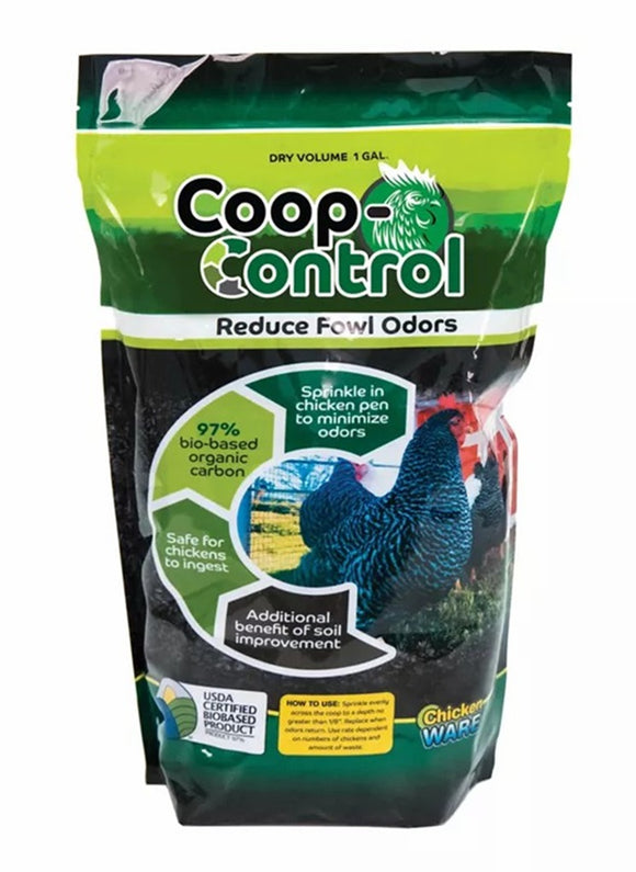 Ware Manufacturing 15015 Chicken Coop 1 Gallon Dry Volume Carbon Odor Control