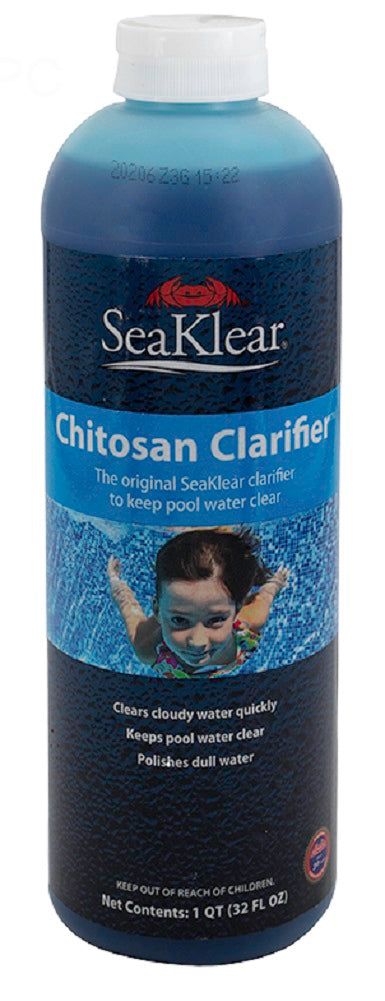 Natural Chemistry 90402SKR SeaKlear Chitosan Clarifier 32 oz1 Qt. 12 Per Case