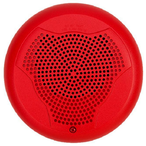 SpectrAlert Advance  - Sytem Sensor SPCRV Ceiling Speaker - High Volume - Red
