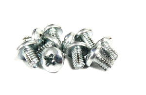 Lot of 10 Philip Round Head Screws Flat Tip for Sheet Metal Screw 1/4" Projects
