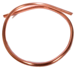 12" of  8 AWG Solid Soft Copper Wire 1/8" for Arts & Crafts Customize Jewelry