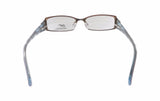 Candie's Women C Lauren Brown-Blue Eyeglass Frame w/ Case 50-16-135