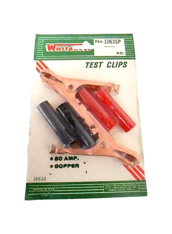 Whitaker 1063SP Pair of Test Clips Brand New