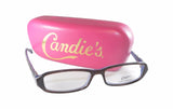 Candie's Women C Abigail Brown/Blue Eyeglass Frame w/ Case 50-15-135