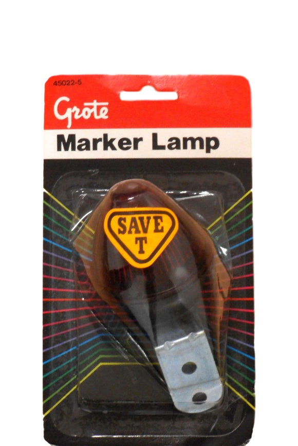 Grote Red Marker Lamp w/ Fixed Angle Mounting Bracket 45022-5 450225 45022 Truck