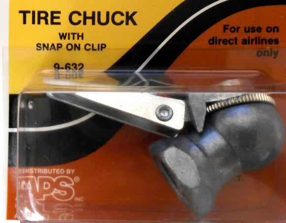 9-632 Tire Chuck Snap On Clip Direct Airlines 1/4