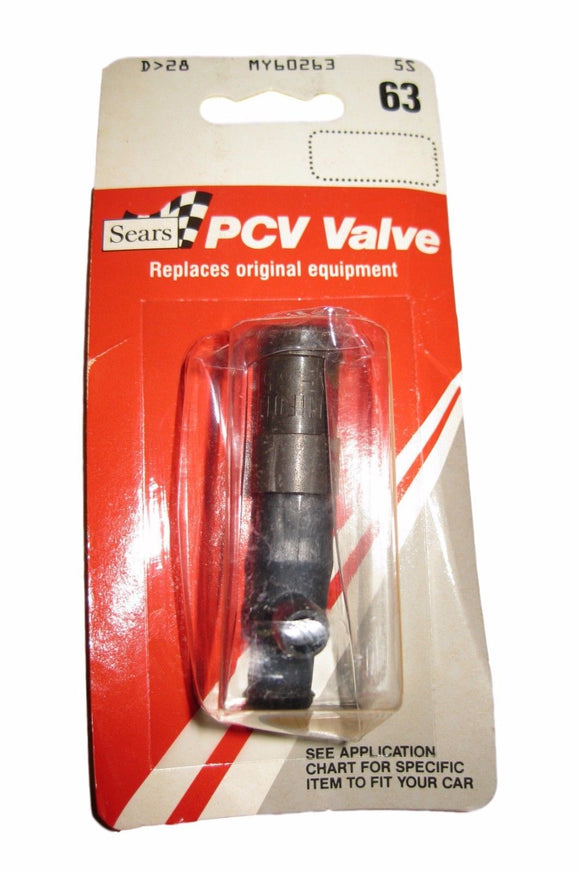 Sears PCV Valve MY60263 60263 PA-65 Replaces Original Equip .125