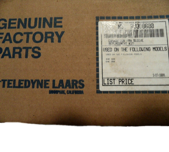 Jandy Teledyne Laars R0308600 Combustion Fan Sleeve Kit