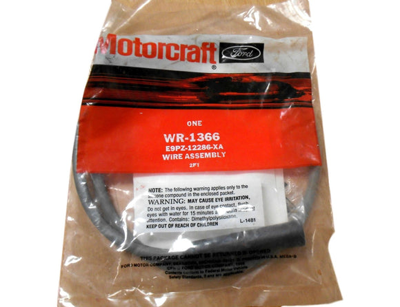 Motorcraft Ford Ignition Wiring Harness Assembly WR-1366 E9PZ-12286-XA NEW