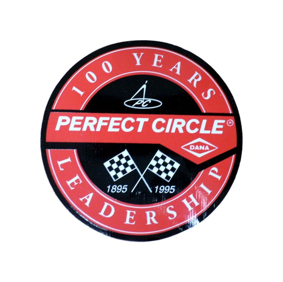Perfect Circle Decal Sticker Vintage Car Truck Parts 100yrs Leadership 1895-1995
