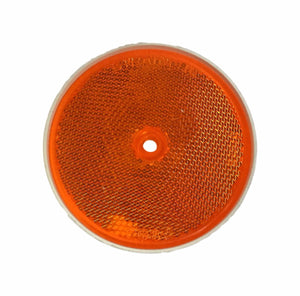 Stratolite Easy- Mount 608 Orange Circle Round Reflector 3-1/4" Diameter 68-A