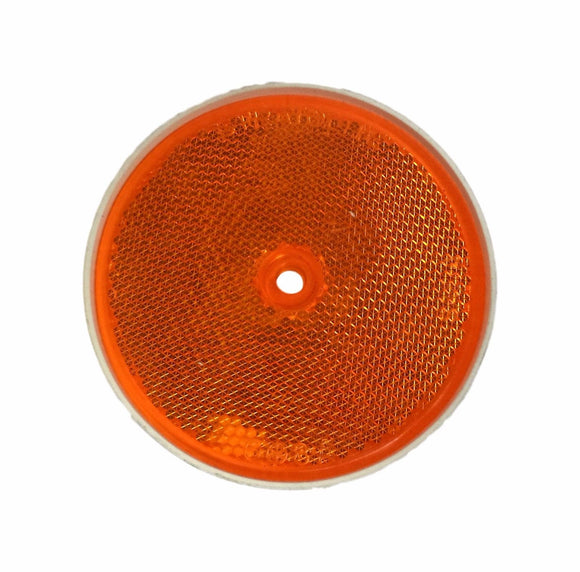 Stratolite Easy- Mount 608 Orange Circle Round Reflector 3-1/4