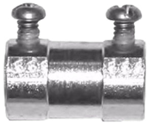 American Fittings Corp SS62US 1" EMT Steel Coupling Set Screw Type Brand New!