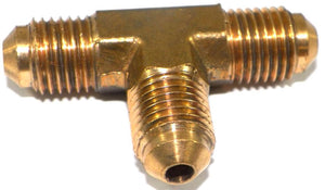 Big A Service Line 3-144300 3144300 Brass Pipe, Flare Tee Fitting 3/16