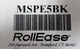RollEase Silentpin MSPE5BK System Idler Universal Retractable 10mm Quiet Pin End