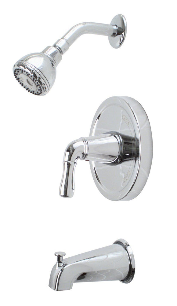 Premier 120048 Sanibel Single-Handle Tub & Shower Faucet Chrome