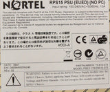 Nortel Avaya RPSU15 PSU EUED AA0005E19-E5 Redundant Power Supply MP6-3W-00