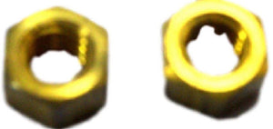 Dorman 676-375 3/8" Exhaust Manifold Brass Nuts set of 2