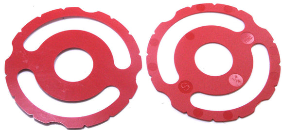 Sealed Power 817-14913 Alignment Camber/Toe Shim 1/4 Red