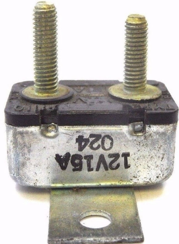 024 Auto Reset Circuit Breaker 12-Volts 15-Amps