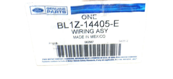 Genuine OEM Ford BL1Z-14405-E Rear Tail Light Wiring Assembly BL1Z14405E