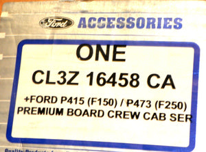 Genuine OEM Ford CL3Z-16458-CA Chrome Running Board, Right CL3Z16458CA