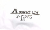 Big A Service Line 3-71266 Slip-Not Connector 3/8"
