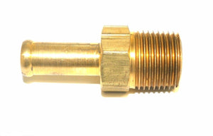 Big A Service Line 3-84666 Brass Hose Fitting Connector, 3/8" x 3/8" Male Pipe