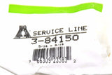Big A Service Line 3-84150 Brass Hex Hose Fitting, 5/16" x 5/16" Female Thread