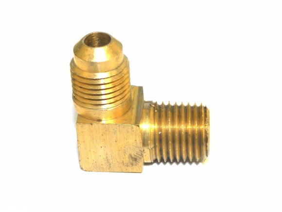 Big A Service Line 3-14954 90 deg Male To Male Elbow Brass Fitting 5/16
