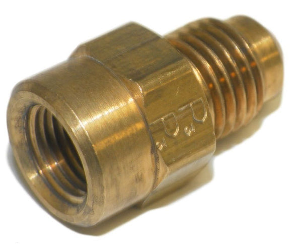 Big A Service Line 3-14642 Brass Flare Female Connector 1/4