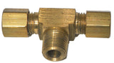 Big A Service Line 3-172320 Brass Pipe, Tee Fitting Kit 3/16" x 1/8"