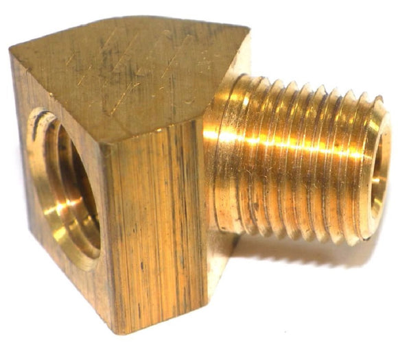 Big A Service Line 3-22420 Brass Pipe, Street Elbow Fitting 1/8