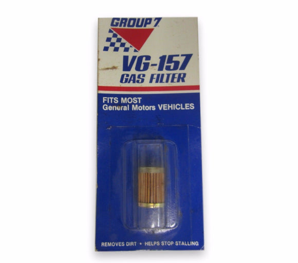 Group 7 VG-157 Gas Filter fits 1976-1988 GMC V3500 Buick Century New!