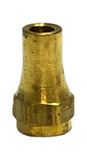 Brass-Tite! 43475 3/16" Long Steel Nut for 45 Degrees Flare