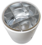 PowerLux PC55 White Induction Luminaire Cylinder 10.75" x 8.5" for Light Fixture