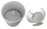 PowerLux PC55 White Induction Luminaire Cylinder 10.75" x 8.5" for Light Fixture