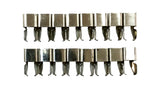 Bendix D730 Ceramic Brake Pad Set (Abutment Kit Included)