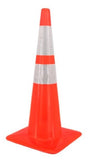 Radians CONE-PVC-283M 28 in. Safety Traffic Cone with Reflective Stripe