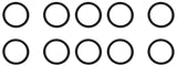 Quantity of (10) Federal Mogul 622727 National Gaskets 1/8X1-1/2X1-3/4