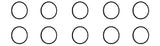 Quantity of (10) Federal Mogul 623012 National Gaskets 1/8X3X3-1/4