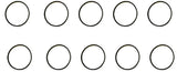 Quantity of (10) Federal Mogul 623020 National Gaskets 1/8X4X4-1/4