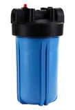 Hydronix HF45-10BLBK10PR Big Blue Water Filter 1" Housing w/ Pr for 10" x 4.5"