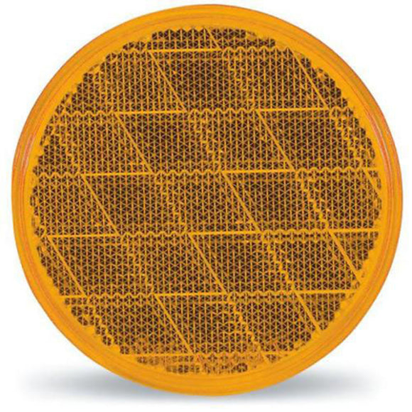 Optronics RE-21AS Reflector Round Amber