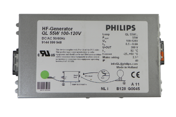 Philips GE05512001 55 Watt QL Induction Lighting 120 Volt Generator Only